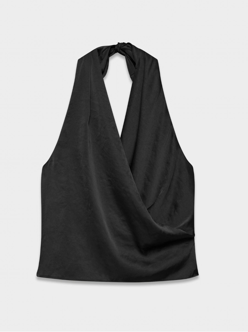 Aritzia Martini Satin Halter Top